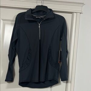 Black / Gray Sun Ice new Quarter-Zip Pullover